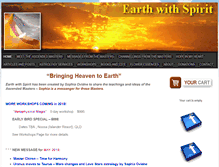 Tablet Screenshot of earthwithspirit.com